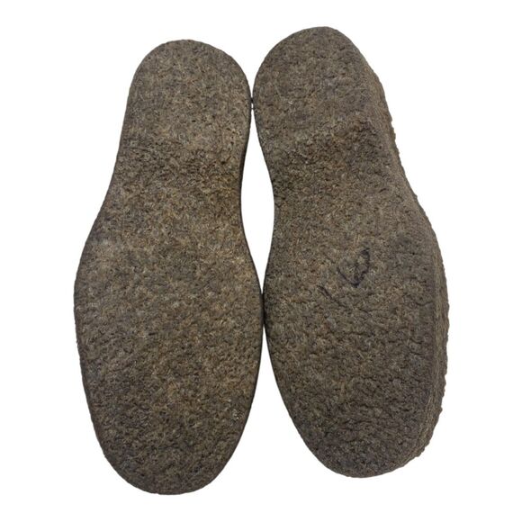 Vinny's Yardee Creeper Loafer Crepe Sole Brown Suede Size 38 Men's - Picture 2 of 8